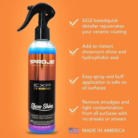 PROJE PREMIUM CAR CARE Show Shine - Ceramic Quick Detailer Spray 50006